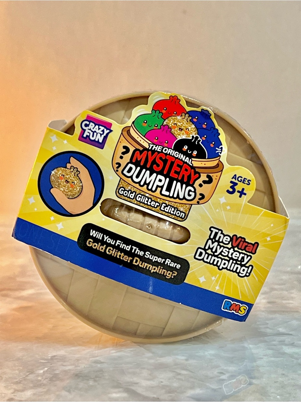 Mystery Dumpling Gold Glitter Edition Crazy Fun RMS